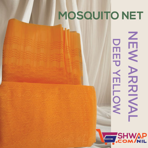 Premium Quality Mosquito Net -Digital Design & Comfortable Fabrics For King/Queen Size Bed