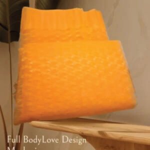 Shwapnil Special Love Design Mosquito Net in Yellow – Premium King Size Bed Net